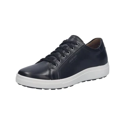 Afbeelding van Josef Seibel Maddox Sneakers laag, Heren, Maat: 41, Schwarz Leer