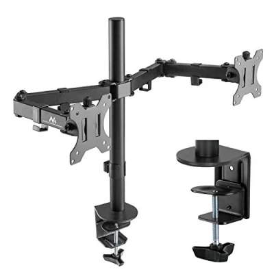 Afbeelding van Maclean MC 884 flat panel bureau steun 81,3 cm (32&quot;) Zwart
