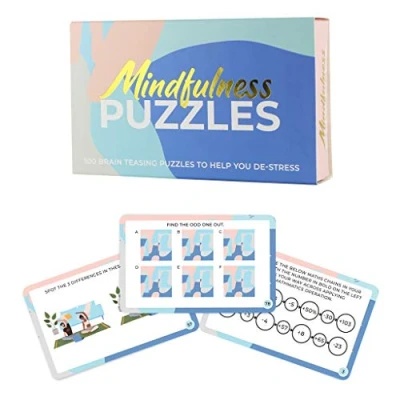 Afbeelding van Gift Republic Mindfulness Brain Training Puzzles Kaarten