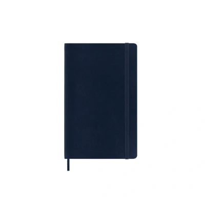 Afbeelding van Notitieboek Moleskine large 130x210mm lijn soft cover sapphire blue