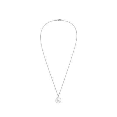 Afbeelding van Elli Spirale Kristalle Funkelnd Ketting, Dames, Maat: 45, Silber
