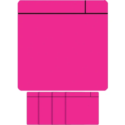 Afbeelding van Magneet scrum 75x75mm roze