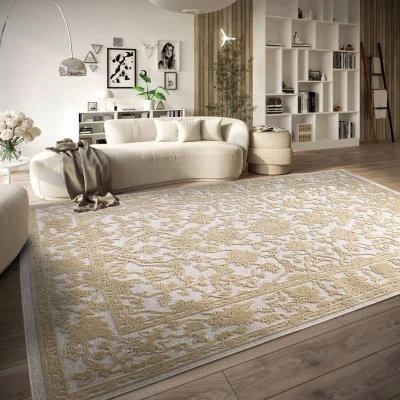 Afbeelding van Vloerkleed Vintage Amber 200x290cm Meerkleurig 123vloerkleed.nl is de online webshop voor vloerkleden en woonaccessoires.