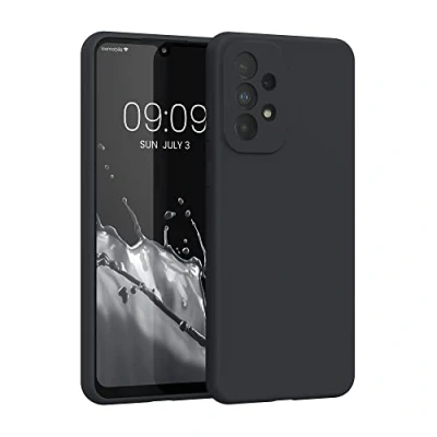 Afbeelding van kwmobile telefoonhoesje geschikt voor Samsung Galaxy A33 5G Hoesje smartphone Back cover in bosbesblauw