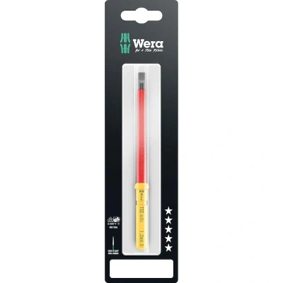 Afbeelding van Wera Kraftform Kompakt VDE 60 i 1,2x6,5x157 mm TIE SB Elektronica Plat Verwisselbare kling 6.5