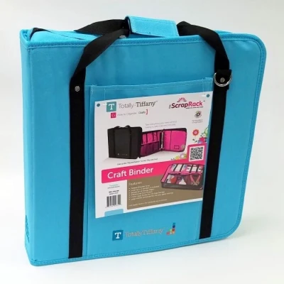 Afbeelding van Turquoise Craft Binder (40x38x10 cm)