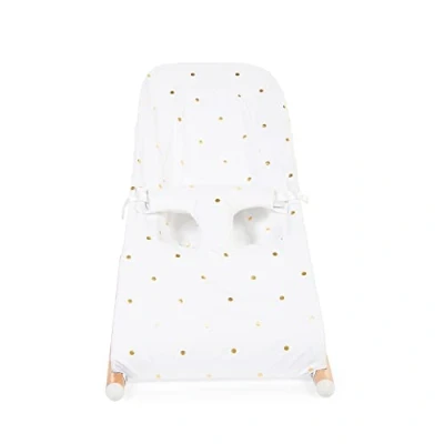 Afbeelding van Evolux Wipstoel Hoes Jersey Gold Dots