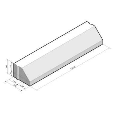 Afbeelding van RWS band 11,5/22,5x16 grijs komo