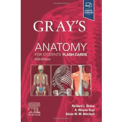 Afbeelding van Gray&#039;s Anatomy for Students Flash Cards