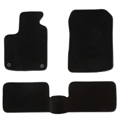 Afbeelding van DBS 1764131 Automatten Op maat gemaakt Autovloermatten 3 delig Antislip Hoge Kwaliteit Tapijt 1000g/m² Fluwelen afwerking Luxe Range
