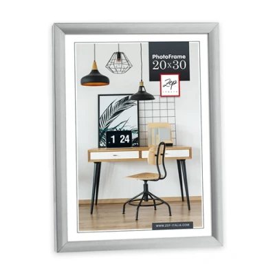 Afbeelding van ZEP KL5 Wissellijst Papierformaat: 30 x 40 cm Zilver