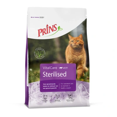 Afbeelding van Prins Cat Vital Care Adult Sterilised 4 KG