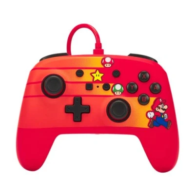 Image de Manette filaire PowerA Speedster Mario pour Nintendo Switch