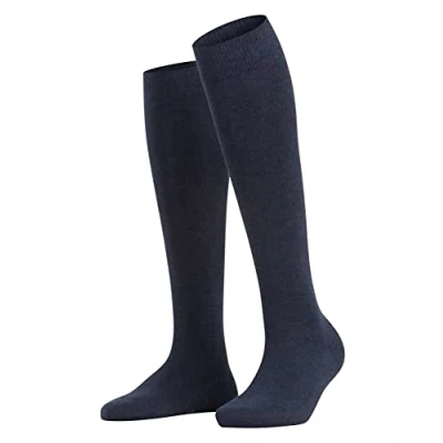 Afbeelding van Falke Family Everyday Casual Kniekousen, Dames, Maat: 35 38, Navyblue