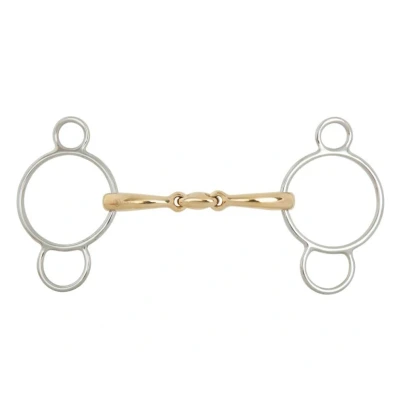 Image de BR Mors Pessoa Soft Contact Courbé Double Brisure 14mm 12,5cm