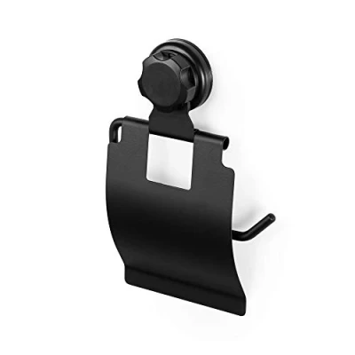 Afbeelding van Compactor Toiletrolhouder Bestlock 14,8 X 22,5 Cm Rvs Zwart