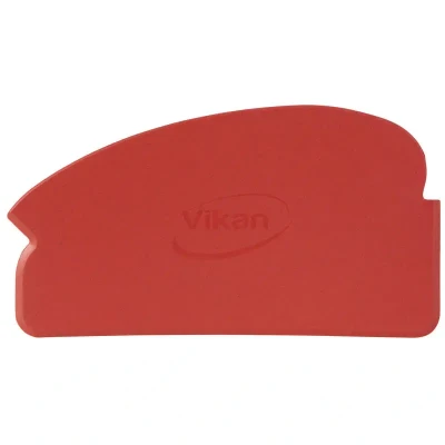 Afbeelding van Vikan Hand Scrapers and Scratches Hygiene Scraper Metal detectable Red Flexible 165mm