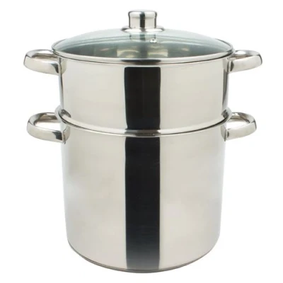 Image de Couscoussier Inox 26 cm 11 litres Trend&#039;up Argent