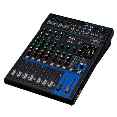 Afbeelding van Yamaha MG10XUF Mengpaneel, 10 kanaals, faders, effect processor