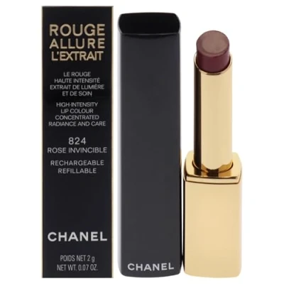 Afbeelding van CHANEL ROUGE ALLURE L&#039;EXTRAIT INTENSE STRALENDE EN VERZORGENDE LIPPENSTIFT NAVULBAAR 824