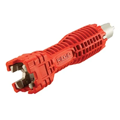 Afbeelding van RIDGID 57003 EZ loodgieterssleutel Kraan Installatie en verwijderingsgereedschap, oranje