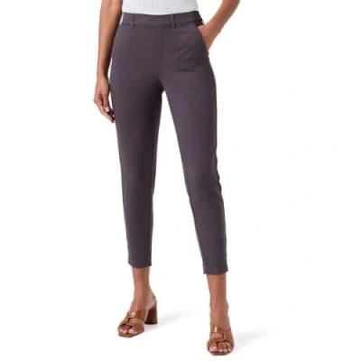 Image de Object Objlisa Pantalon slim Noos pour femme, Mélange de gris moyen., 40