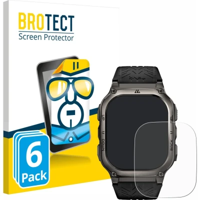 Afbeelding van BROTECT Schermbeschermer Clear, Smartwatch beschermfolie, Transparant