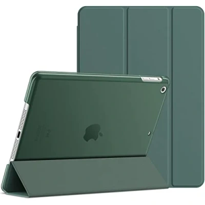 Afbeelding van JETech beschermhoes voor iPad Air 1st Edition (niet 2), met standfunctie en automatische slaap /wekfunctie (mistblauw)