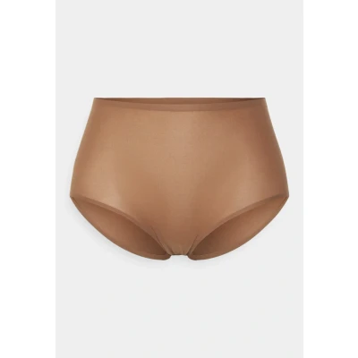 Afbeelding van Chantelle SOFT Stretch HIGH Waist Briefs Slip, Dames, Maat: One Size, Cocoa