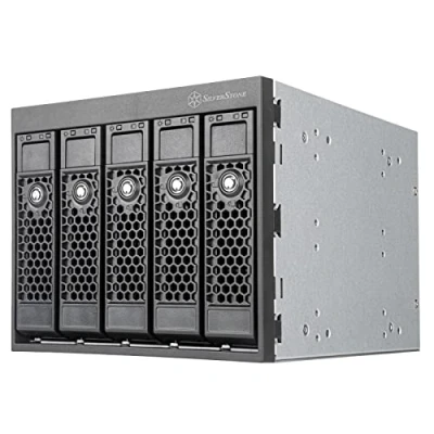 Afbeelding van SilverStone SST FS305 E 3 x 5,25 inch hot swap voor 5 3,5 HDD