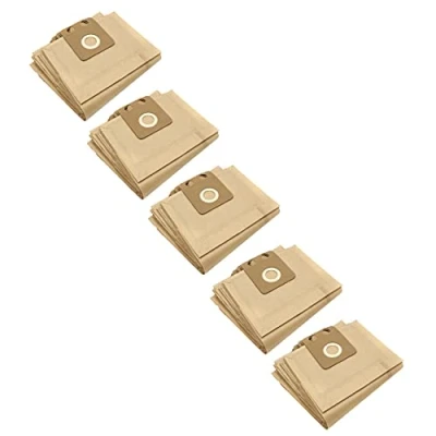 Afbeelding van vhbw 50 stofzuigerzakken geschikt voor Nilfisk/Alto GD 1000, 1000 Series, 1005, 1010, 111, 2000, 710, 910, 911 bruin