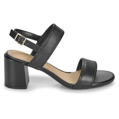 Afbeelding van Clarks Ezoria Sling Sandalen, Dames, Maat: 38, Black interest Leer
