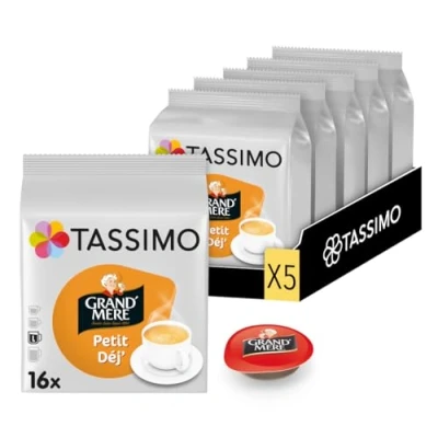 Image de Dosette café Tassimo Dosettes Grand mère Petit Déjeuner