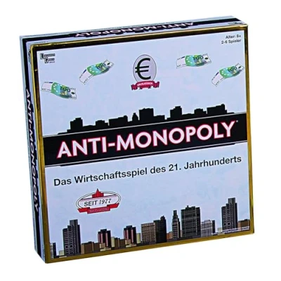 Afbeelding van University Games Anti Monopoly (spel): Het levensspel van 21. Jaarlijks