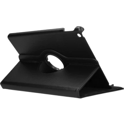 Afbeelding van iMoshion Tablet Hoes Geschikt voor iPad 9 (2021) 9e generatie / 7 (2019) 7e 8 (2020) 8e 360 Draaibare Bookcase Zwart