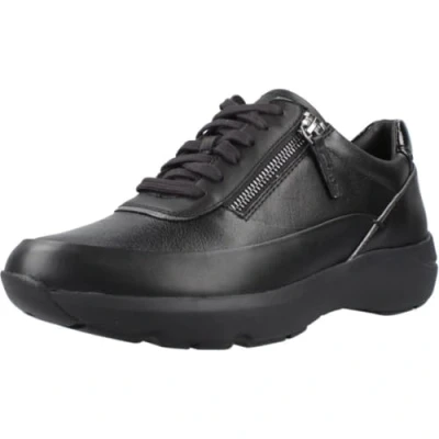 Afbeelding van Clarks Tivoli Zip Sneakers voor dames, Zwarte jumpsuit, 36 EU