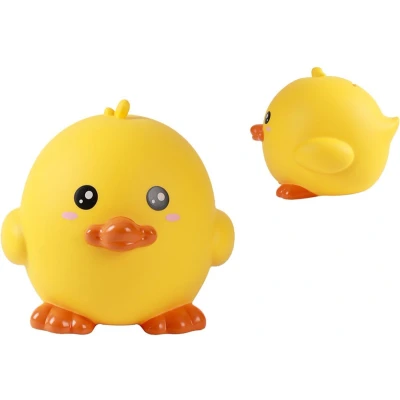 Afbeelding van I total spaarpot &quot;duck&quot; onbreekbaar PVC educatief gele