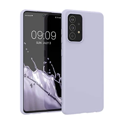 Afbeelding van kwmobile telefoonhoesje geschikt voor Samsung Galaxy A52 / 5G A52s Hoesje smartphone Back cover in lavendel