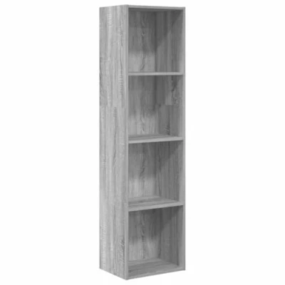 Image de vidaXL Bibliothèque sonoma gris 40x30x152 cm bois d&#039;ingénierie857881