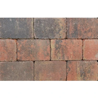 Afbeelding van Trommel 20x30x6 cm bruin gv