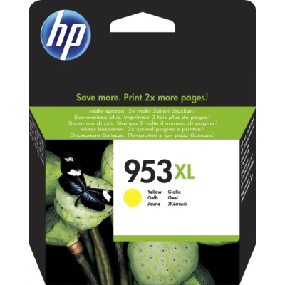 Afbeelding van HP Inktcartridge F6U18AE 953XL geel HC