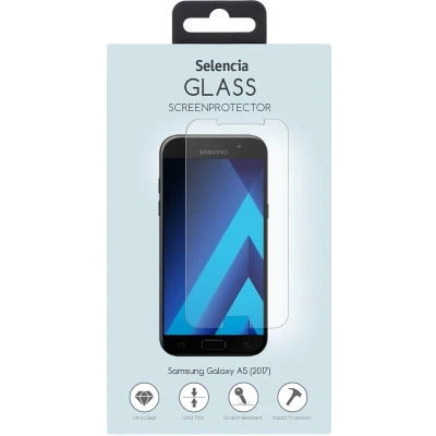 Afbeelding van Selencia Screenprotector Geschikt voor Samsung Galaxy A5 (2017) Tempered Glass Gehard Glas
