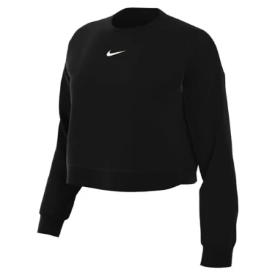 Afbeelding van Nike Sportswear CREW Sweater, Dames, Maat: S Short, Black/sail