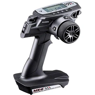 Afbeelding van SANWA MX 6 Dry RC pistoolzender 2,4 GHz Aantal kanalen: 3 Incl. ontvanger
