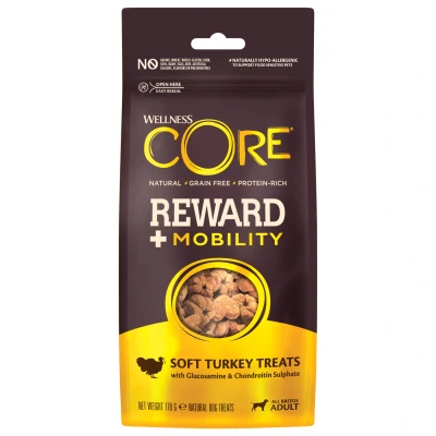 Afbeelding van Wellness Core Reward+ Treats Turkey Mobility Hondensnacks Kalkoen 170 g Voor Volwassen Honden Van Alle Rassen