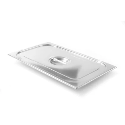 Afbeelding van Hendi Deksel voor GN containers lepeluitsparing 530x325 mm roestvrij staal