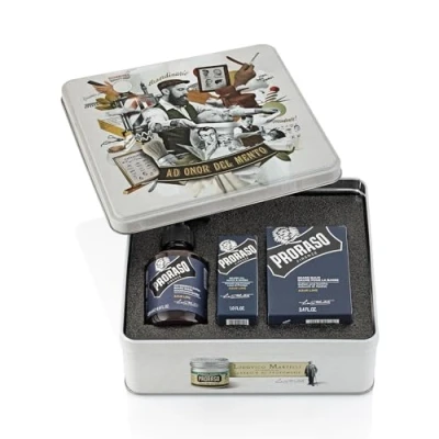 Afbeelding van Proraso Geschenkset Bartpflege Azur Lime