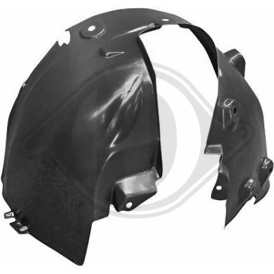 Afbeelding van DIEDERICHS 4483008 Wielkast Rechts voor RENAULT: Twingo 3