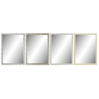 Afbeelding van Wandspiegel DKD Home Decor 56 x 2 76 cm Kristal Natuurlijk grijs Bruin Donker polyestyree...