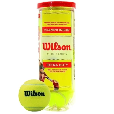 Afbeelding van Wilson Championship Tennisballen Geel Tennisbal